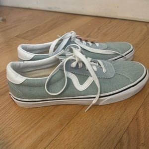 Light blue vans